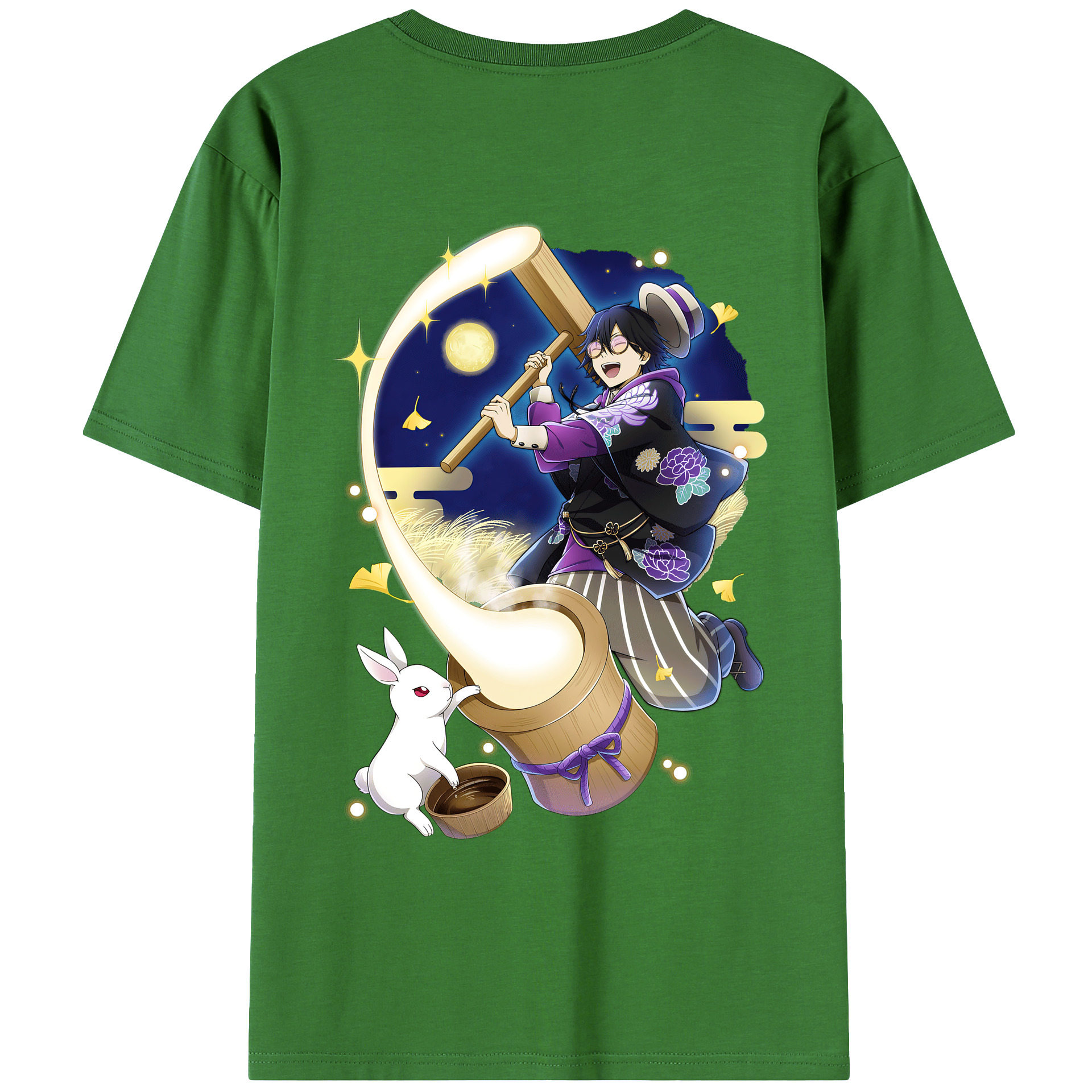 （画像用） 文豪ストレイドッグス Bungo Stray Dogs レディース半袖Tシャツ(バックプリント)